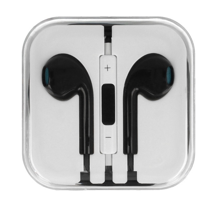 Casti pentru Samsung/ Huawei / iPhone / iPad / iPod, Mufa Jack 3.5mm, Controller si Microfon, Mega Bass, Negru