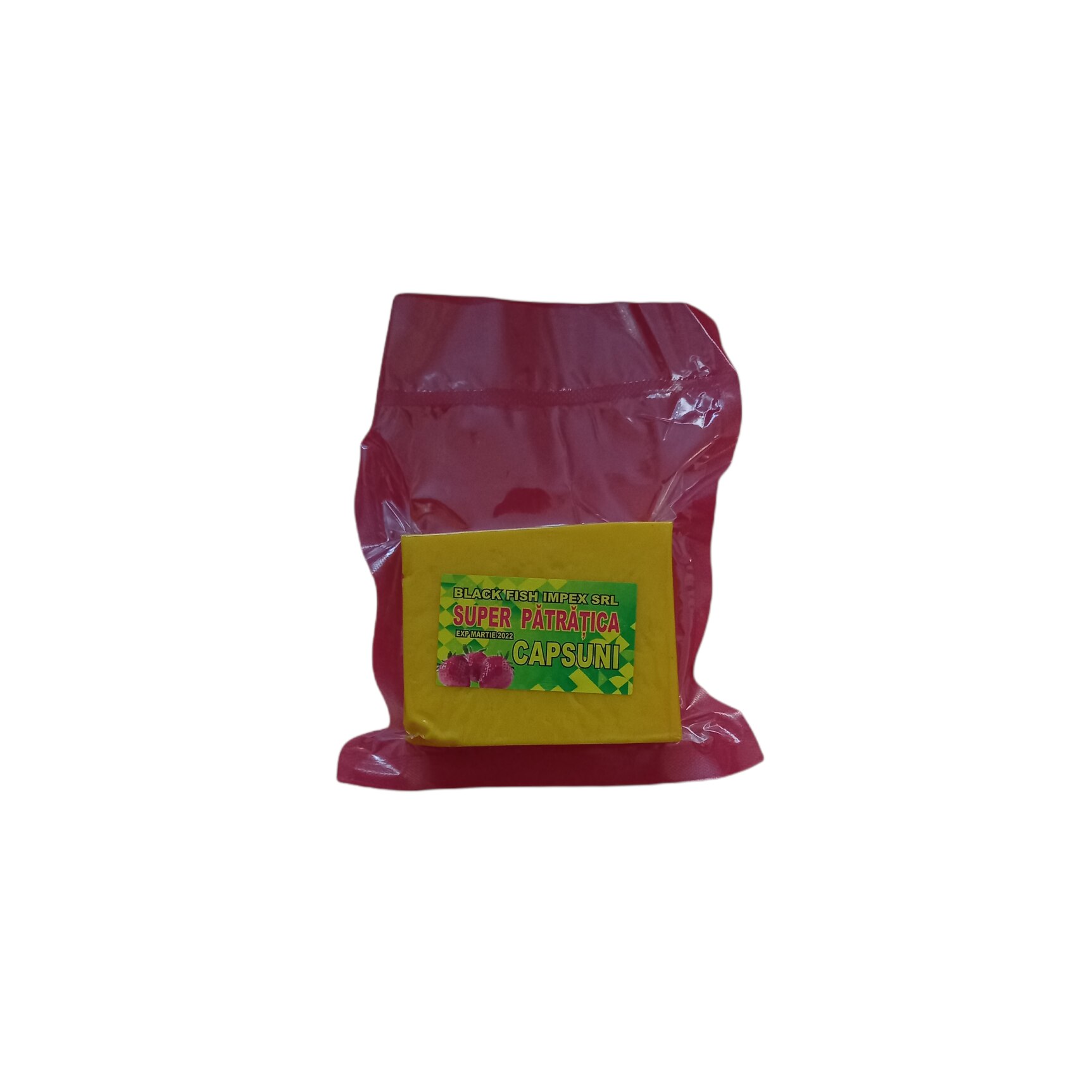 Mamaliga Super Patratica 250g Capsuni