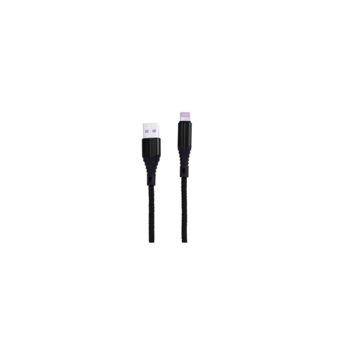 Cablu USB la Lightning 8 Pin pentru iPhone, 1m, Negru