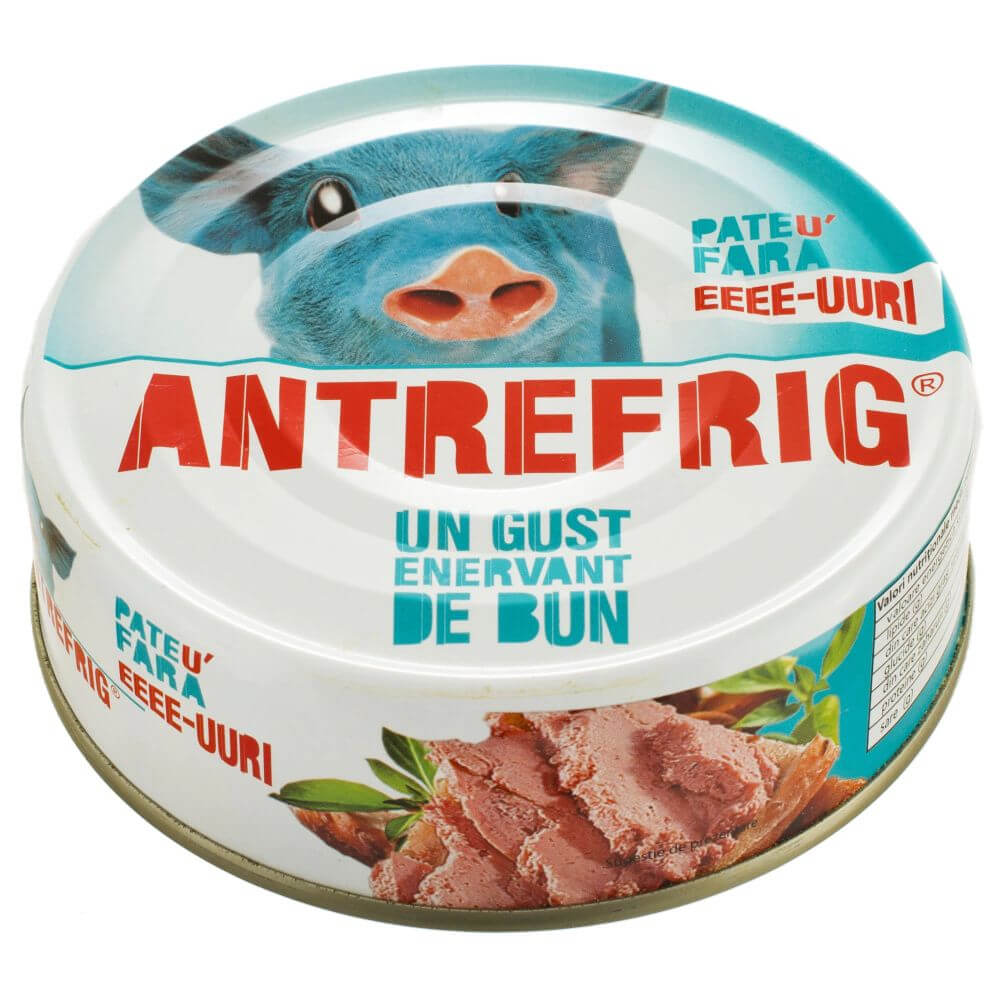 Pate din Ficat de Porc Antrefrig 200g, Fara E-uri
