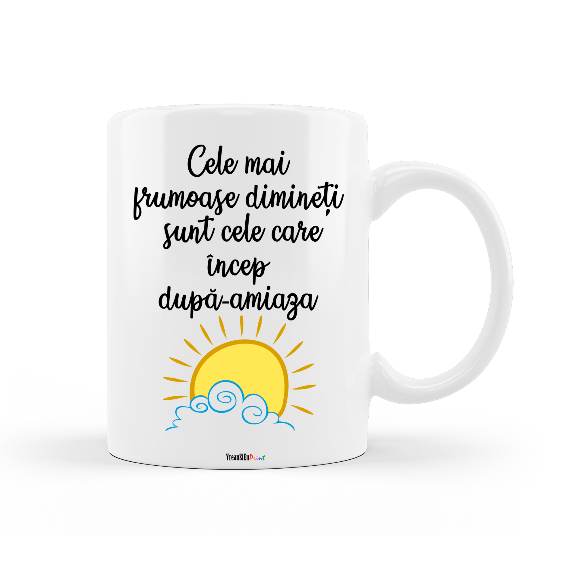 Cana personalizata cu mesajul 