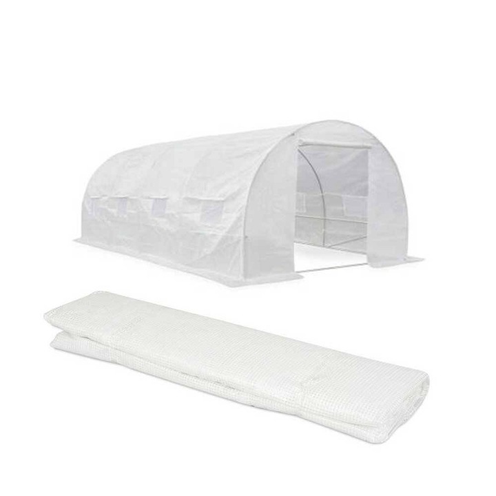 Kerti fólia alagúthoz 800x300x200cm UV-12 átlátszó Bass Polska 859920