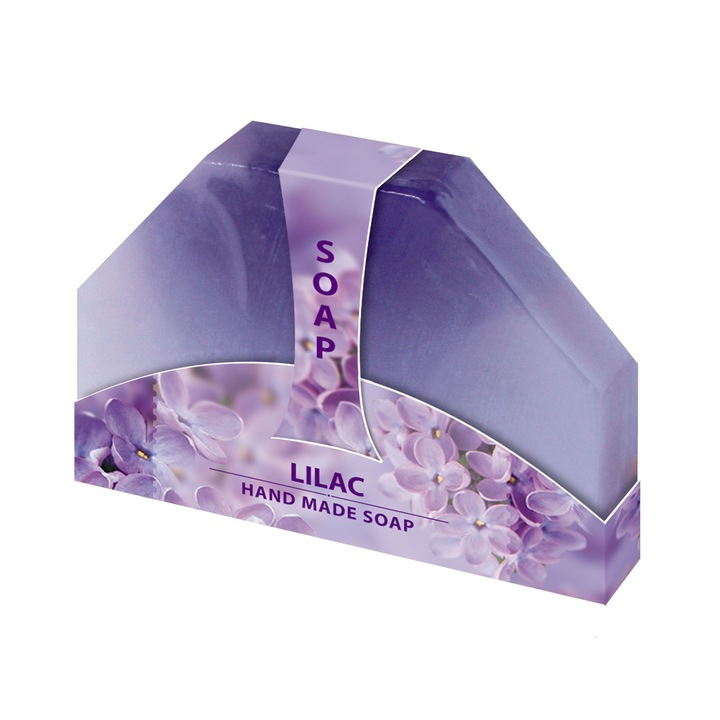 Сапун, Ръчно изработен, С люляков глицерин, 80гр