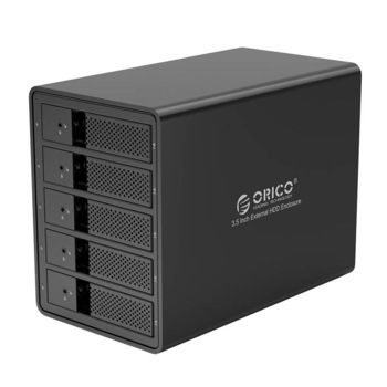 Carcasa pentru hard disk Orico HDD, 3,5 inchi, 5 locatii, USB 3.0 tip B, RAID Carcasa pentru hard disk Orico HDD, 3,5 inchi, 5 locatii, USB 3.0 tip B, RAID