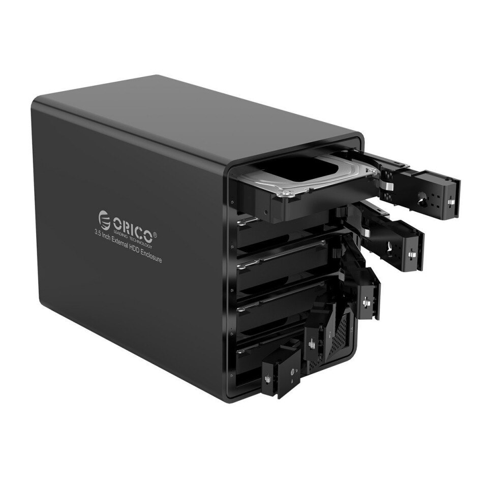 ORICO 5 Custodie Protettive Per Hard Disk 3.5″ – Antiproiettile, Antipolvere E Portatili