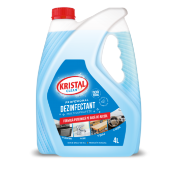 Solutie dezinfectanta suprafete Kristal Clean 4 litri Solutie dezinfectanta suprafete Kristal Clean 4 litri