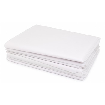 Cearceaf de unica folosinta, alb, 140*230, fara elastic Cearceaf de unica folosinta, alb, 140*230, fara elastic