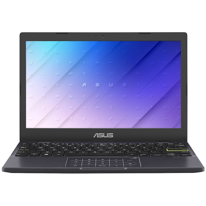 Asus VivoBook E210MA-GJ565WS 11,6" HD laptop, Intel® Celeron® Dual Core N4020, 4GB, 128GB eMMC, Intel® UHD Graphics 600, Windows® 11 S, Magyar billentyűzet, Fekete