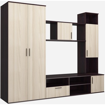 Living Stolline Melani STL.319.00 239 x 55 x 193,5 cm, Stejar Ferrara/Frasin Shimo Deschis Living Stolline Melani STL.319.00 239 x 55 x 193,5 cm, Stejar Ferrara/Frasin Shimo Deschis