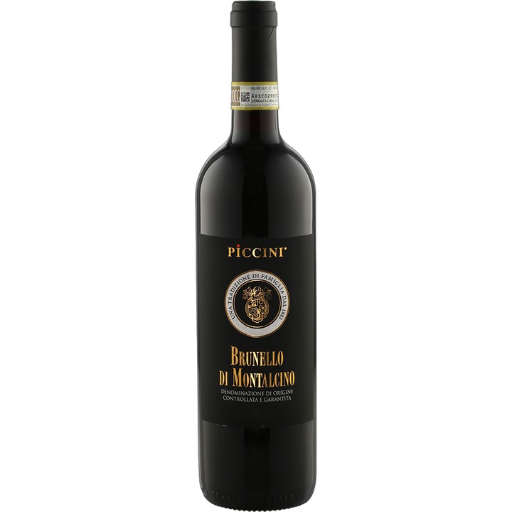 Vin Rosu Piccini Brunello di Montalcino, D.O.C.G, Sec, 0.75l