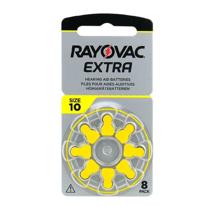 Baterie pentru aparat auditiv Rayovac 10, 8 buc