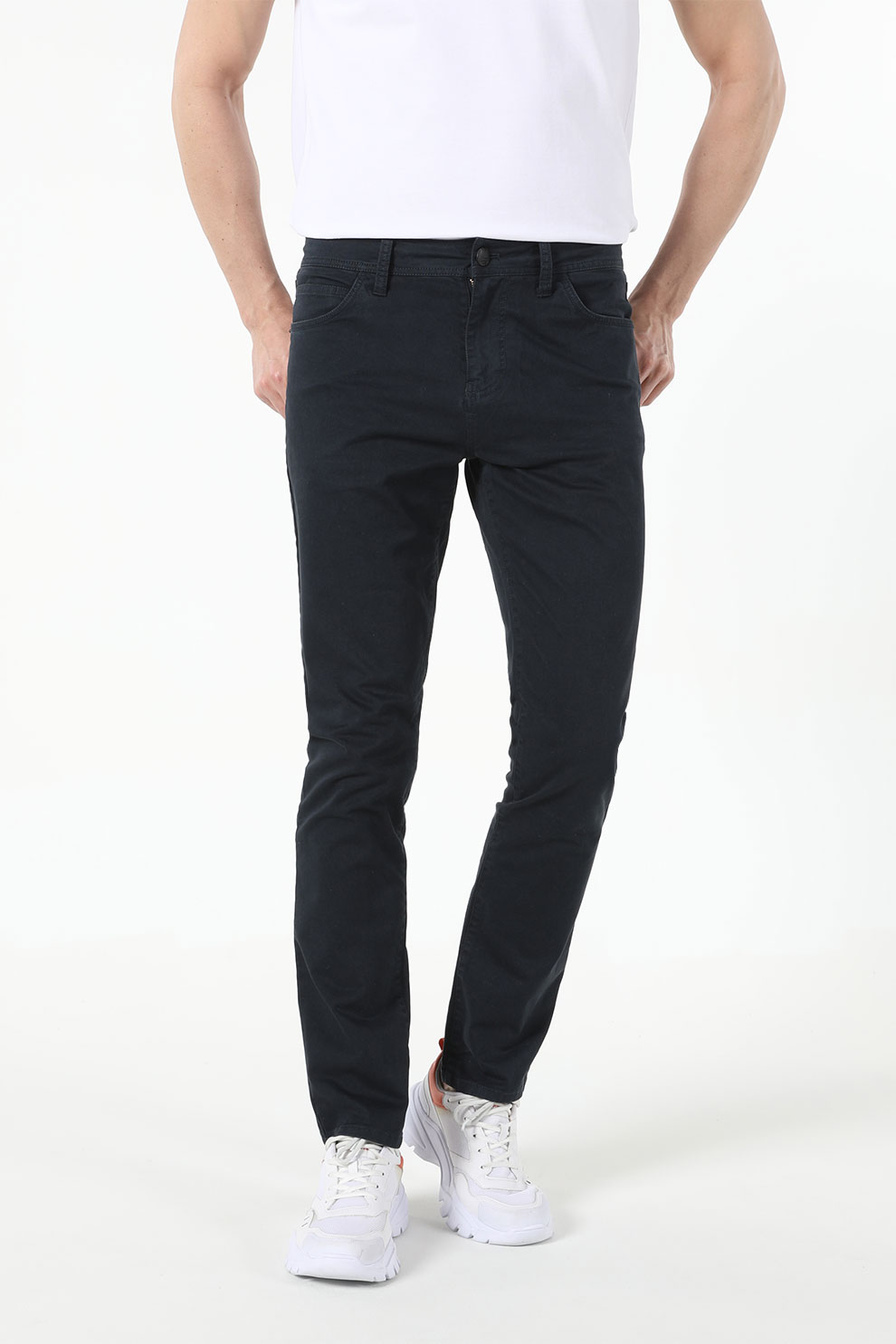 COLIN'S, Pantaloni drepti, Bleumarin inchis