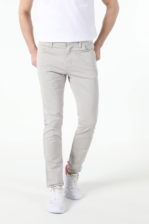 COLIN'S, Blugi cu croiala dreapta, Gri melange, W33-L34