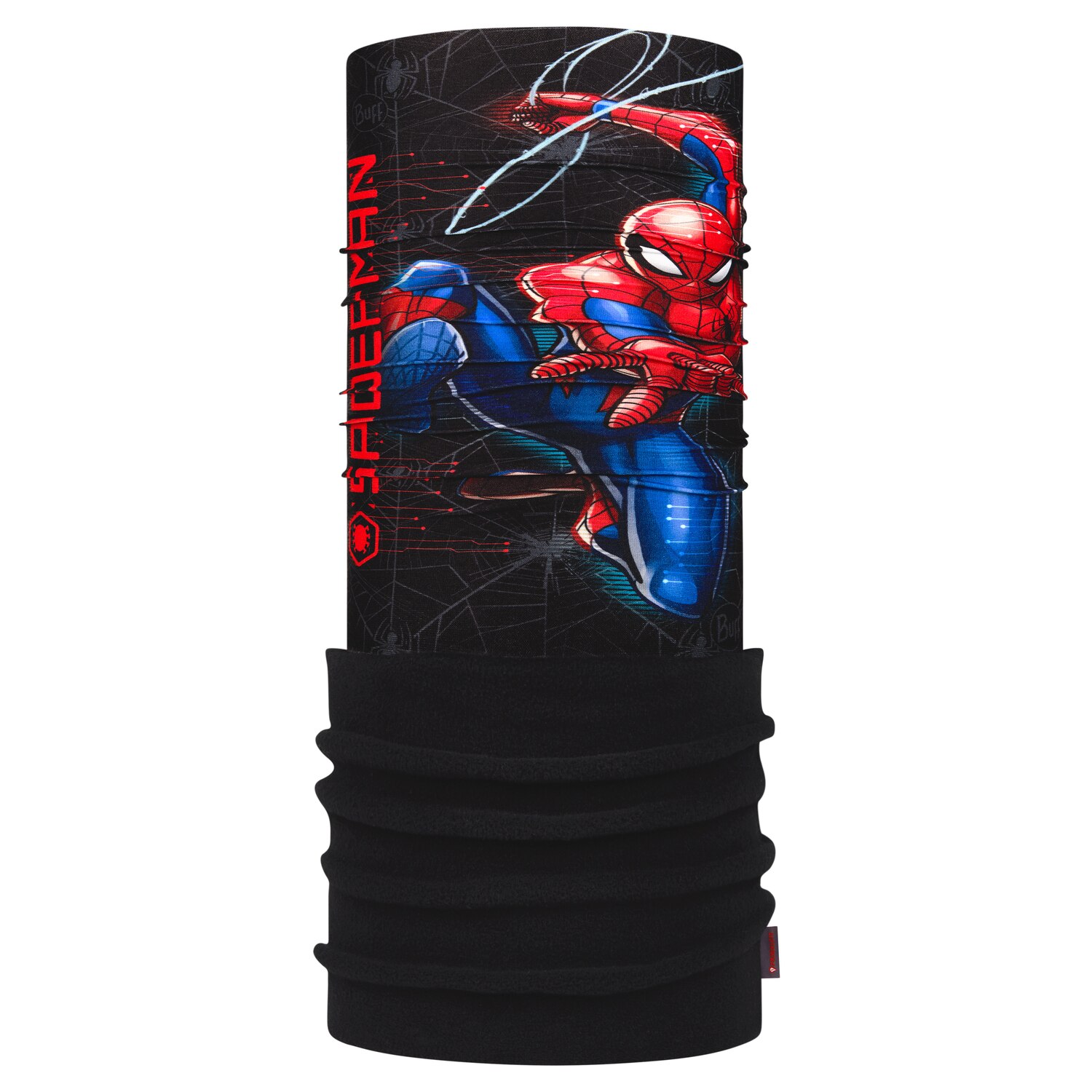 Bandana new polar Buff spider sense negru multicolor pentru copii