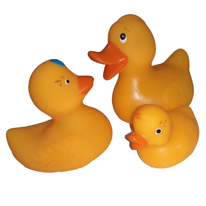 Hencz 825-1, 3 darabos fürdőjáték készlet, sárga