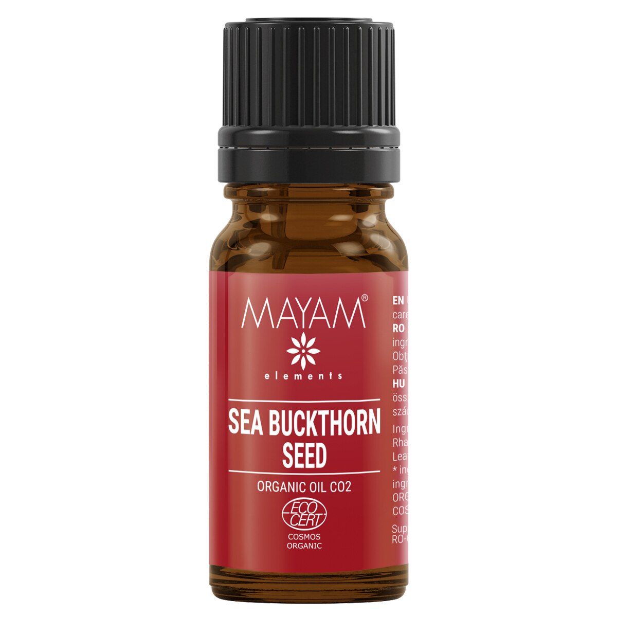 Ulei de Catina seminte Bio, Ecocert / Cosmos, 10 ml, MAYAM