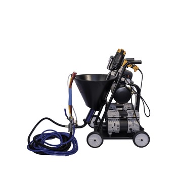 Pompa de glet Visoli cu 2 compresoare incorporate Pompa de glet Visoli cu 2 compresoare incorporate
