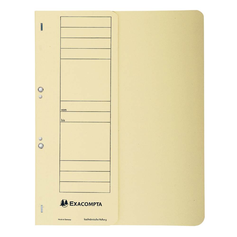 Dosar A4 cu Capse 1/2 Carton, Exacompta, Natur