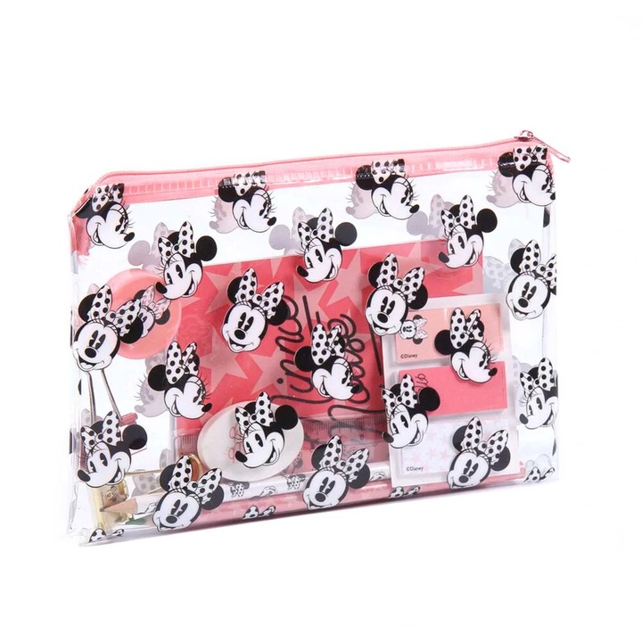 Minnie Mouse írószer készlet, 12 db