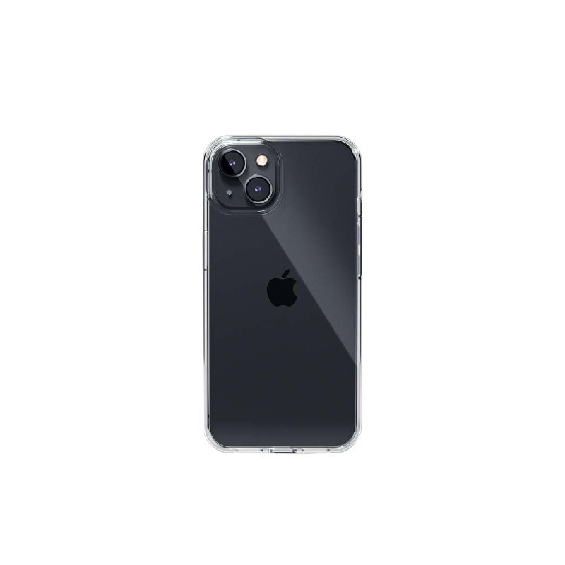 Husa Ultra Slim Upzz Compatibila Cu iPhone 13 Mini, Silicon, 0,5mm Grosime, Slim, Transparenta