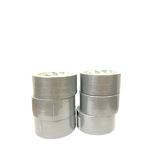 Set 6 buc Banda PVC cu tesatura Duct tape 48 mm x 30 m