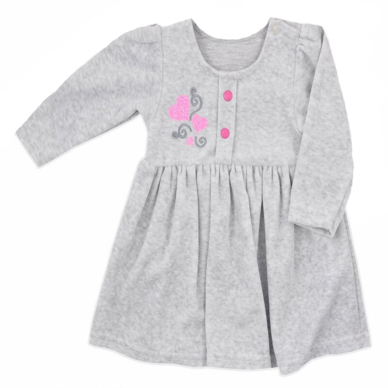 Rochita pentru fete Koala Zlote Serce 05-782G-86, Gri 65882