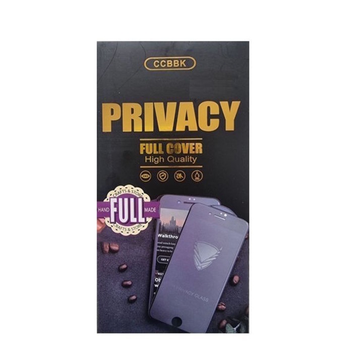 Стъклен протектор Planet Tech, Privacy за Apple iPhone 13, iPhone 13 Pro, 3D Glass