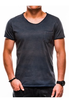 Tricou barbati S1049 - bleumarin, Bleumarin, M Tricou barbati S1049 - bleumarin, Bleumarin, M