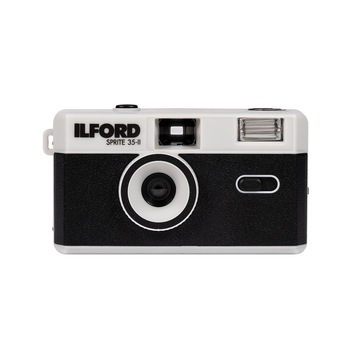 Aparat foto pe film Ilford Sprite 35-II (negru/argintiu) Aparat foto pe film Ilford Sprite 35-II (negru/argintiu)