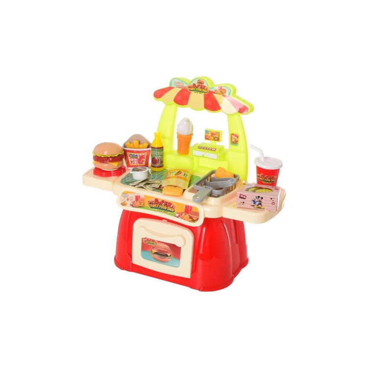 Mini Bucatarie Fast Food, 28 accesorii