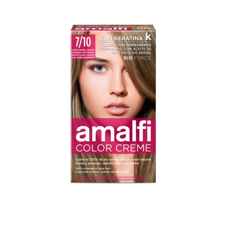 Amalfi Vopsea de par Ash Medium Blonde 7/10