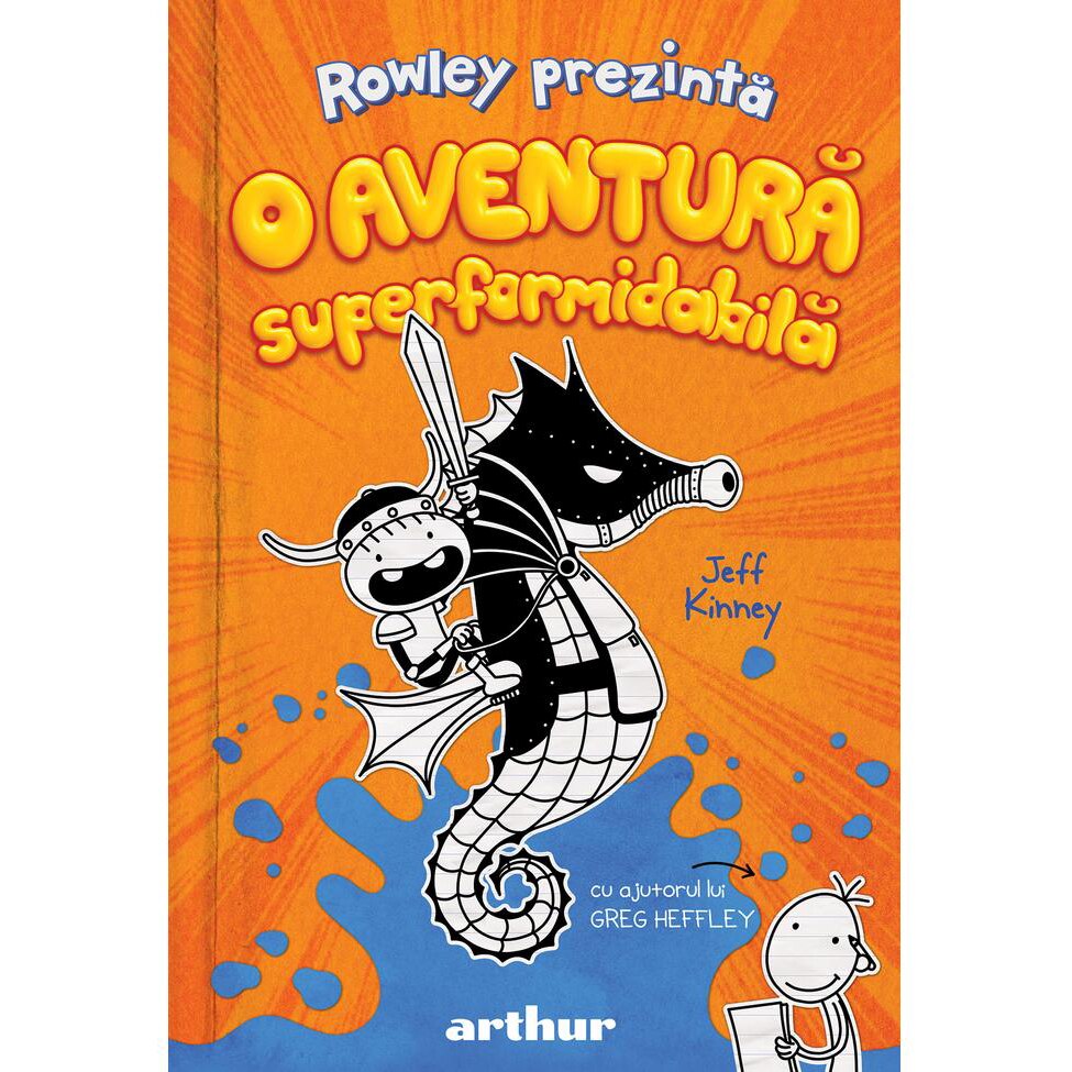 Rowley prezinta #1. Jurnalul unui pusti superformidabil, Jeff Kinney
