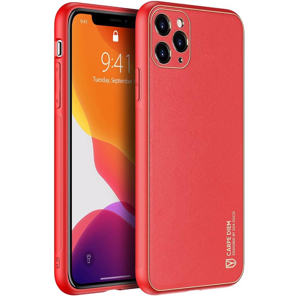 Husa De Protectie Dux Ducis Pentru Iphone 11 Pro , Rosu