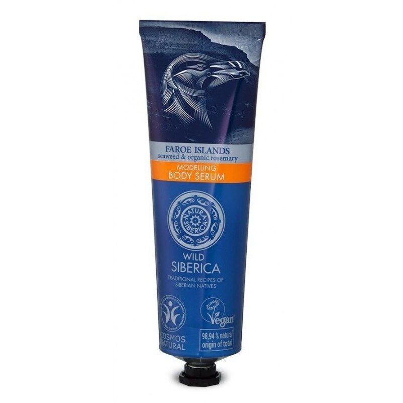 Ser modelator pentru corp cu alge si rozmarin Faroe Islands, Natura Siberica, 75ml