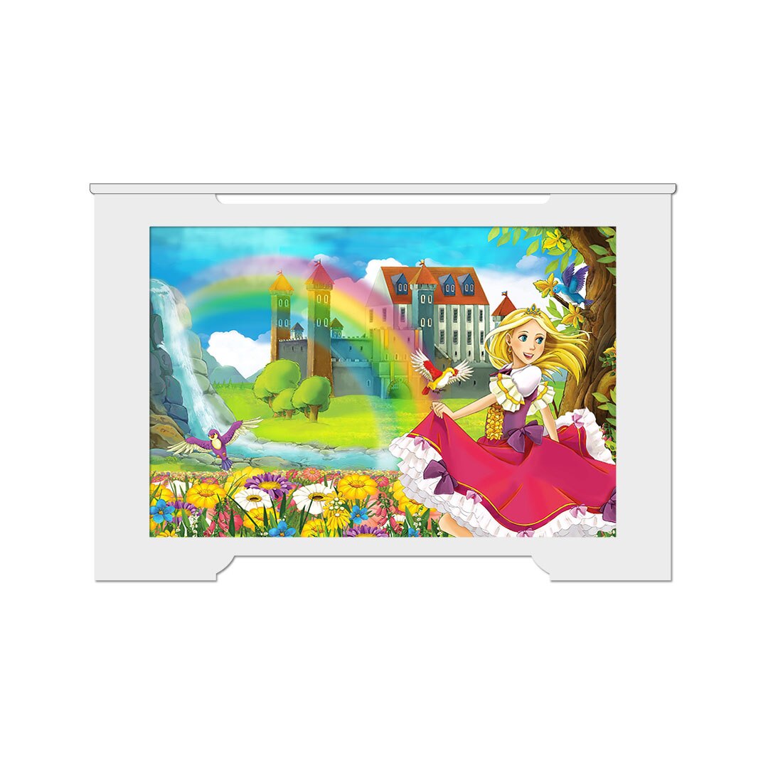 Masca calorifer camera copii imprimata UV din MDF 3D premium 18mm, octm600, 115x80cm