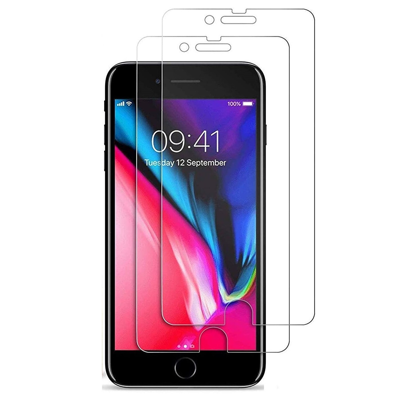 Folie sticla ecran compatibila iPhone 7 / 8, 3D, 4.7inch,Glass, Ultra Slim