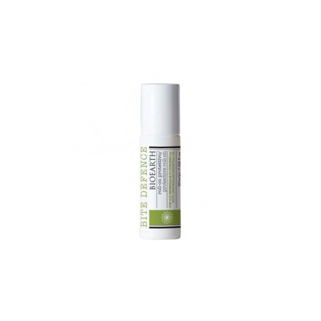 Roll-on impotriva tantarilor cu lemongrass, Bite Defence, Bioearth, 20ml