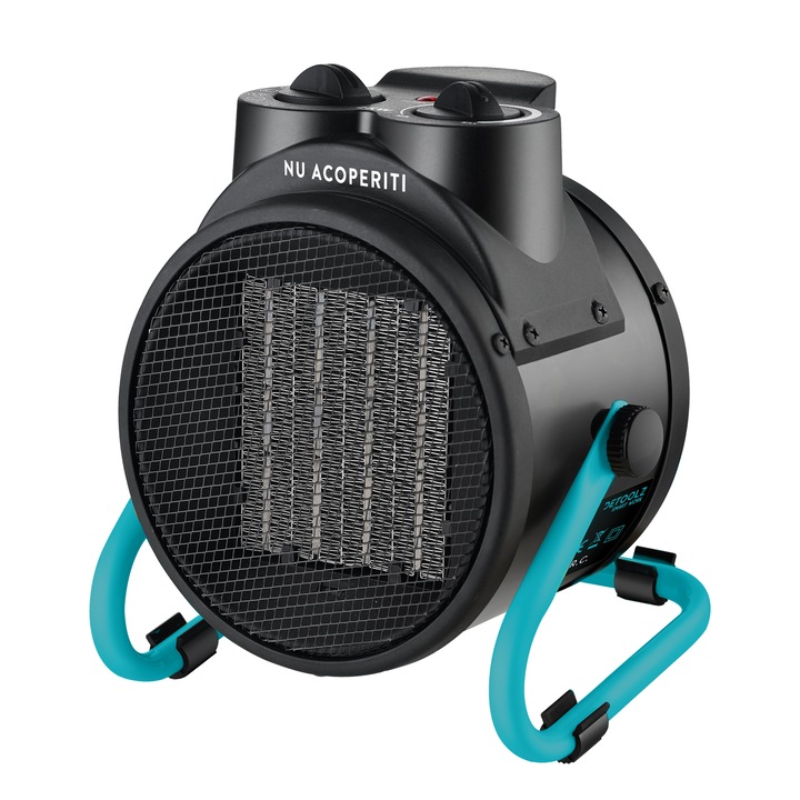 Aeroterma electrica ceramica, 20/1000/2000W, PTC