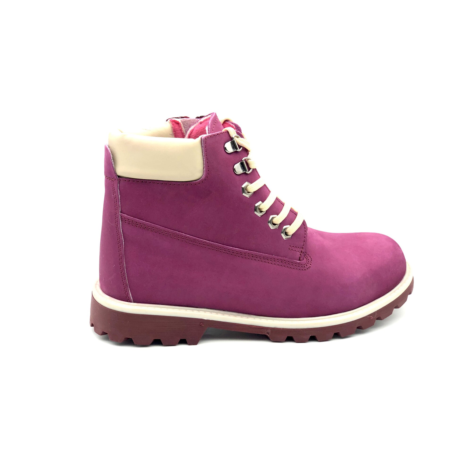 Ghete copii Sibel Bebe EVO950, ortopedice, piele intoarsa, Roz, Roz