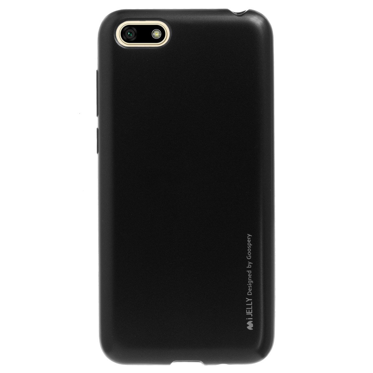 Husa Jelly Metal pentru Huawei Y5 Prime 2018, Neagra