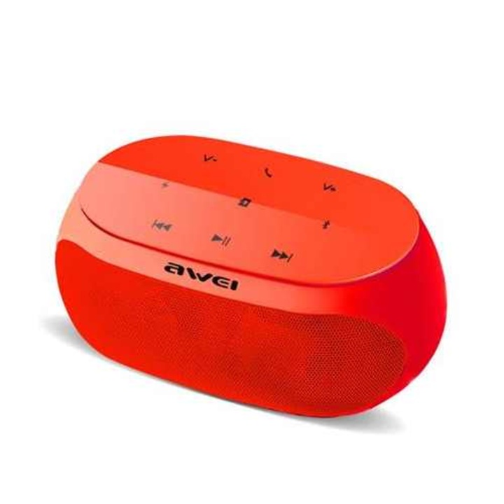 AWEI Y200 Преносима колонка, Bluetooth, Червена