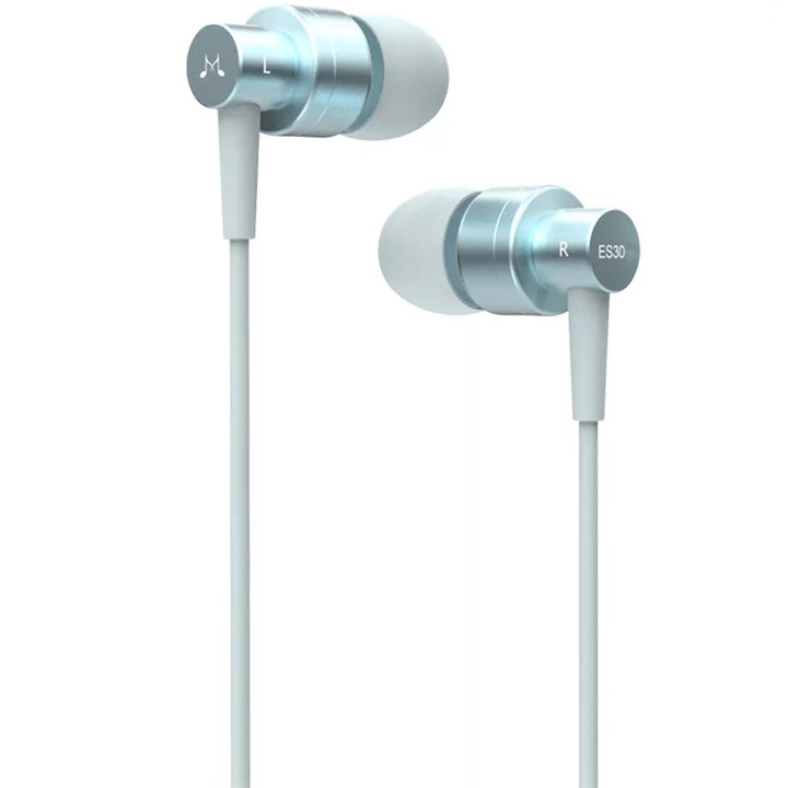 SOUNDMAGIC ES30 vezetékes fülhallgató, Kék