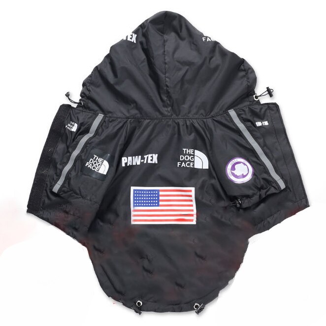 Hanorac caini The Dog Face Negru 4XL