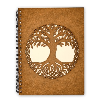 Agenda Lemn Decupata A5 80 file - Pomul Vietii Celtic Agenda Lemn Decupata A5 80 file - Pomul Vietii Celtic