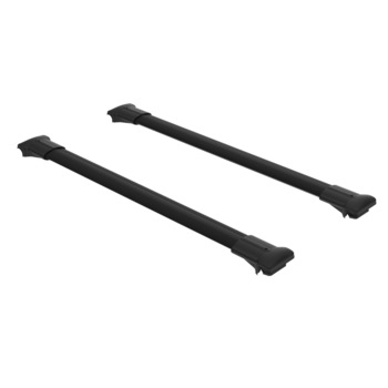 Set 2 bare transversale portbagaj VOLKSWAGEN CARAVELLE (T6) VAN 2016-prezent, aluminiu, Turtle, Air-9, Montare pe barele longitudinale, Antifurt, culoare negru Set 2 bare transversale portbagaj VOLKSWAGEN CARAVELLE (T6) VAN 2016-prezent, aluminiu, Turtle, Air-9, Montare pe barele longitudinale, Antifurt, culoare negru