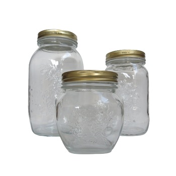 Set 3 borcane Bormioli Rocco colectia Quatro Stagioni , 1,5 L , 1L ,0,5 L Set 3 borcane Bormioli Rocco colectia Quatro Stagioni , 1,5 L , 1L ,0,5 L