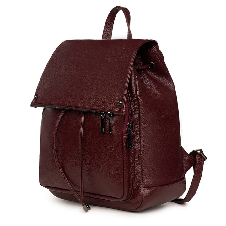 Rucsac piele naturala Jimmy grena