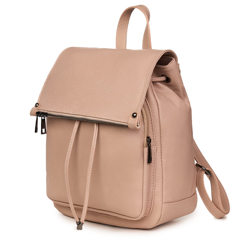 Rucsac piele naturala Jimmy roz