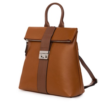 Rucsac din piele naturala Manuel maro Rucsac din piele naturala Manuel maro