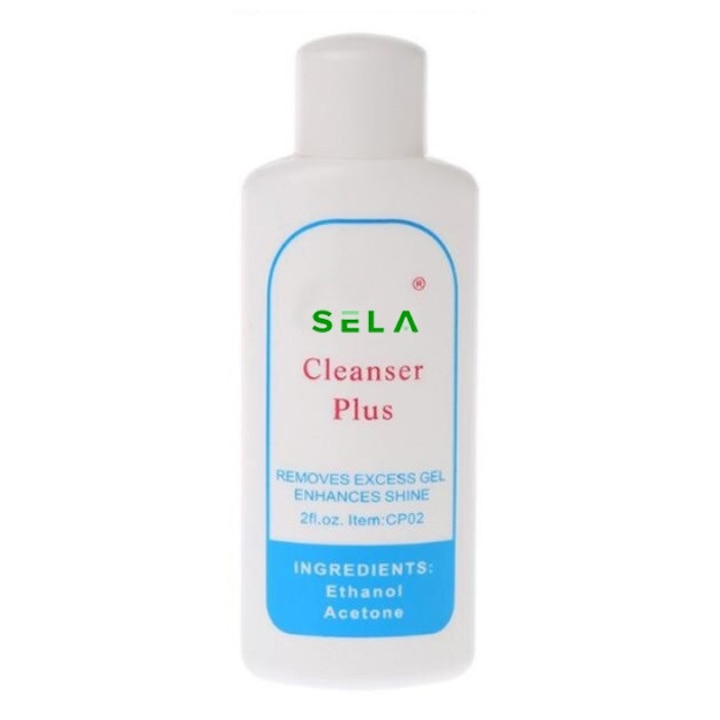 Cleanser unghii Sela, degresant, 60 ml